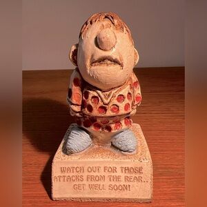 Vintage 1975 Paula Figurine made in Ontario Canada Get Well  HW114
